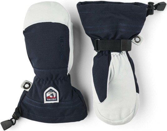 Hestra Army Leather Heli Ski Jr. - Mitt Navy 6