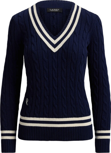 Lauren Ralph Lauren | Gassed Cotton Sweater Pullover | L