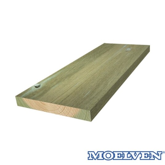 Moelven FURU 22X173X7200 REKTKLED CU FSK FL