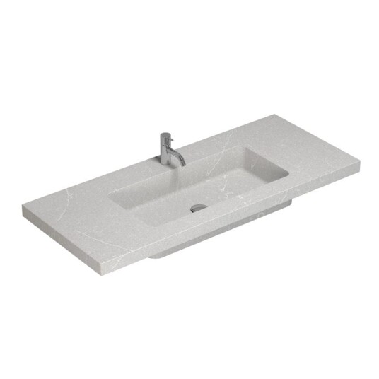 Dansani Calidris Unique Silestone Måltilpasset Desert Silver 220cm