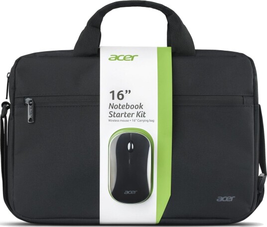 Acer GP.ACC11.03V Startpakke med PC veske og mus For bærbare opptil 16" Acer GP.ACC11.03V Startpakke med PC veske og mus For bærbare opptil 16"
