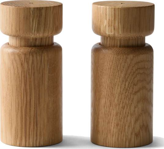 Crushgrind Helsinki salt og pepperkvernsett Oak mini 2 deler
