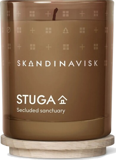 Skandinavisk Stuga Scented Candle Brown 65 G