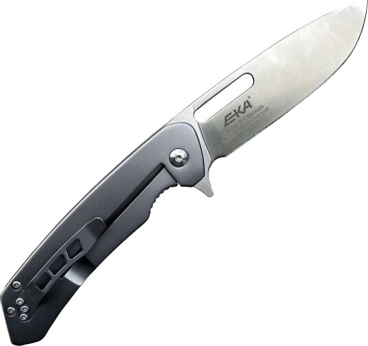 EKA Classic 8 Jaktkniv med Titanbelegg 9 cm Rustfritt Stål EKA Classic 8 Jaktkniv med Titanbelegg 9 cm Rustfritt Stål