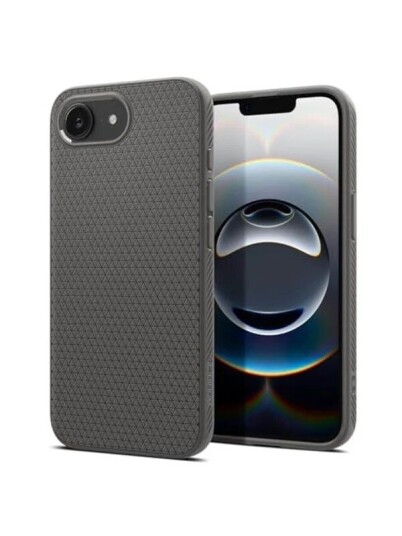 Spigen Liquid Air iPhone 16e Etui i Marmorgrå