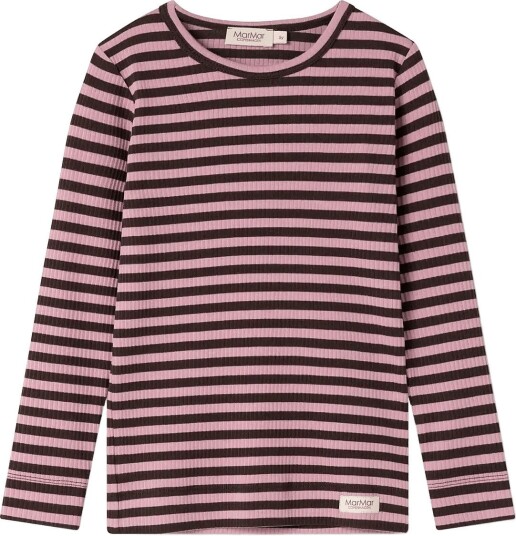 MarMar Copenhagen Plain Tee Ls Pink 128