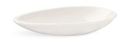 Kähler Kokong Oval bord skål 35x20 hvit Kähler Kokong Oval bord skål 35x20 hvit