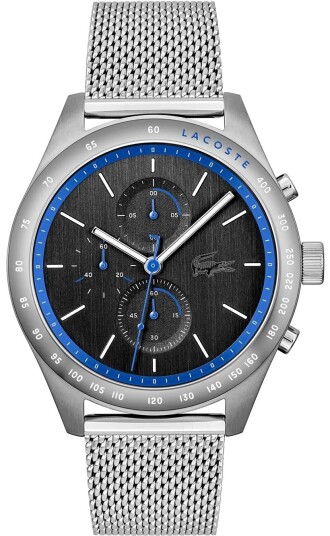 Lacoste Herreklokke 2011298 Apext Sort/Stål Ø44 mm Lacoste Herreklokke 2011298 Apext Sort/Stål Ø44 mm