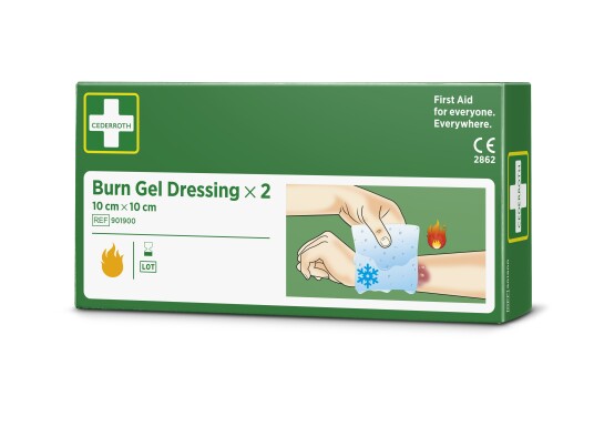 Cederroth Burn Gel Kompresser Cederroth, 10 X 10 Cm unisex Cederroth Burn Gel Kompresser Cederroth, 10 X 10 Cm unisex