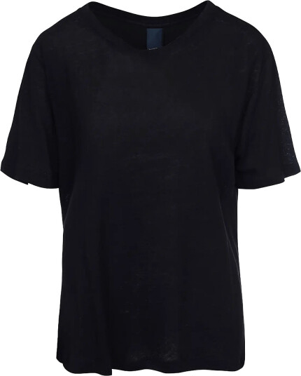 Luxzuz Essenti Linen T Shirt Black XXL Luxzuz Essenti Linen T Shirt Black XXL