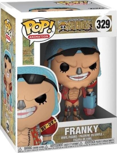 Northix One Piece Franky Funko Pop! Vinylfigur samleleketøy