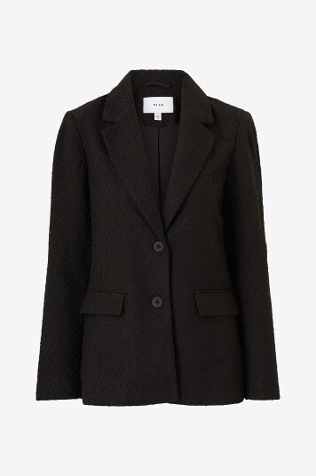 Vila - Dressjakke viEmmi Boucle Blazer - Svart Vila - Dressjakke viEmmi Boucle Blazer - Svart