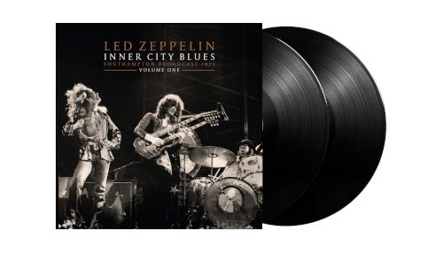 Led Zeppelin  Inner City Blues  Southampton Broadcast 1973 Vol.1  LP/Vinyl