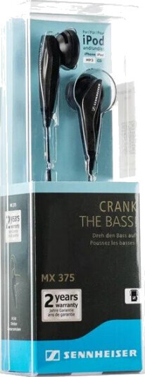 Sennheiser MX375 Black Sennheiser MX375 Black