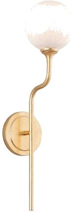 Hudson Valley Lighting Onyx vegglampe vintage gull 332 01 VGL CE