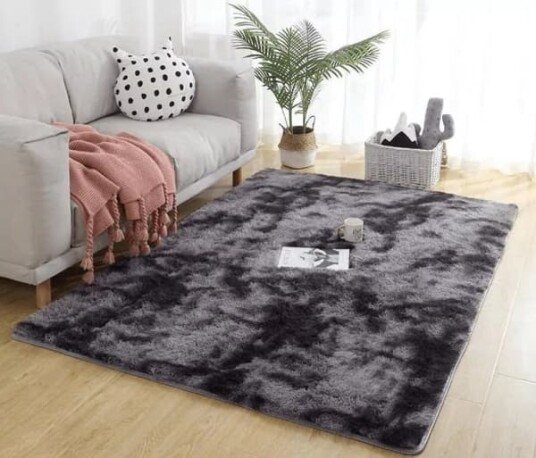 Strado Teppe Ombre Shaggy 160x200 OmbreGrå Mørkegrå universal Strado Teppe Ombre Shaggy 160x200 OmbreGrå Mørkegrå universal