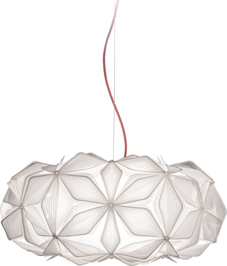 SLAMP C'Est La Vie Taklampe Medium Hvit/ Rød