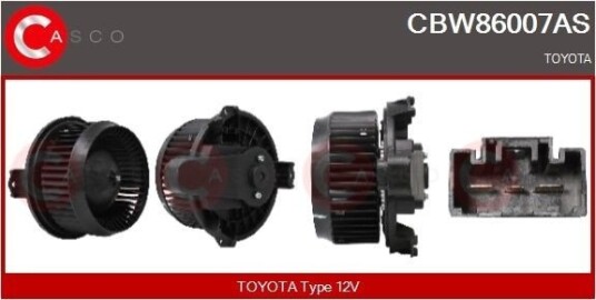 CASCO CBW86007AS Kupévifte CASCO CBW86007AS Kupévifte
