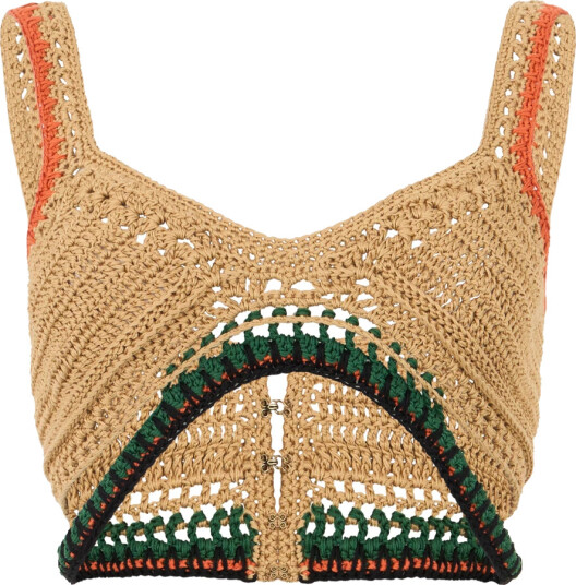 Alberta Ferretti Dame Topper Flerfarget S,
