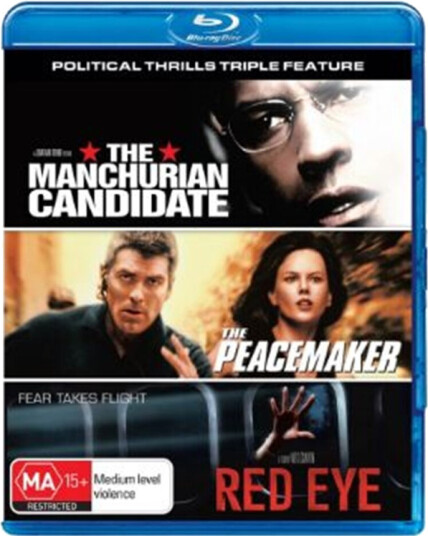 Political Thrills Triple Feature Manchurian Bluray