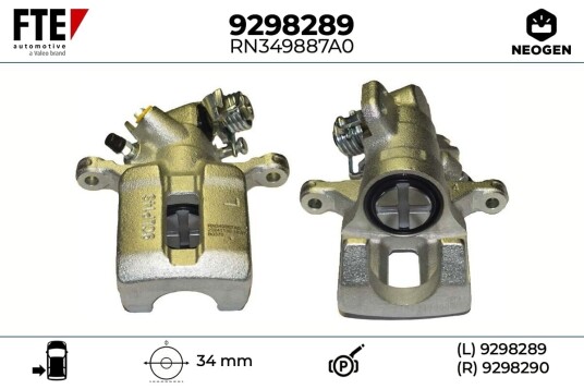 FTE 9298289 Bremsecaliper FTE 9298289 Bremsecaliper