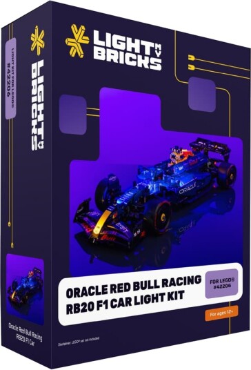 Light My BricksOracle Red Bull RB20 F1 lyssett Light My BricksOracle Red Bull RB20 F1 lyssett