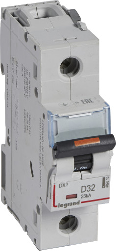 Legrand DX3 MCB automatsikring D32 1P 1M 25kA