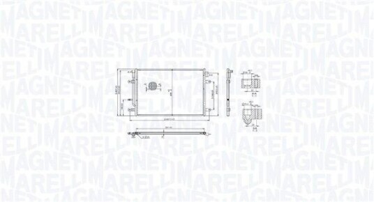 Kondensator MAGNETI MARELLI 350203103400