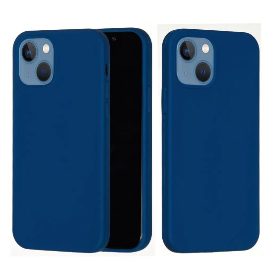 INCOVER iPhone 13 Mini Silikon Deksel - Blå