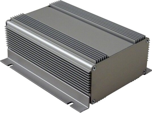 Hammond Electronics 1455KHD1201 120 × 86 × 51 mm Aluminium Sølv Kabinett