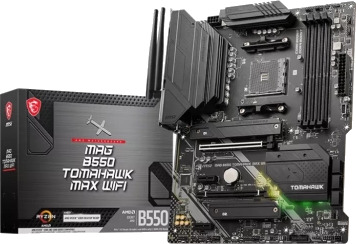 MSI B550 Tomahawk MAX WIFI Hovedkort ATX med AMD AM4 og DDR4 MSI B550 Tomahawk MAX WIFI Hovedkort ATX med AMD AM4 og DDR4