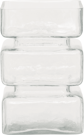 Urban Nature Culture Pila vase 25 cm Clear