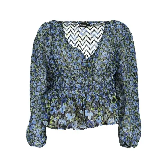 Desigual Dame Bluser & Skjorter Blå M, Desigual Dame Bluser & Skjorter Blå M,