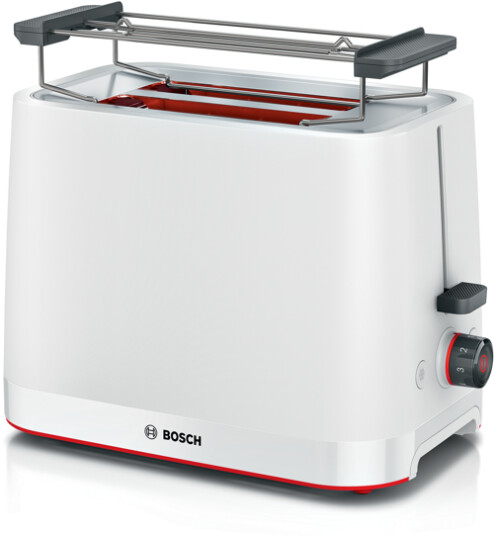 Bosch TAT3M121 Brødrister 2 Skiver 950W Hvit Bosch TAT3M121 Brødrister 2 Skiver 950W Hvit