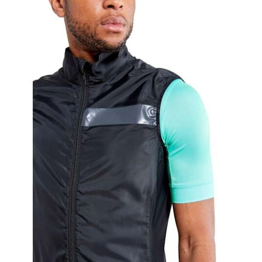 Craft Men's Essence Light Wind Vest Sort L Man Craft Men's Essence Light Wind Vest Sort L Man