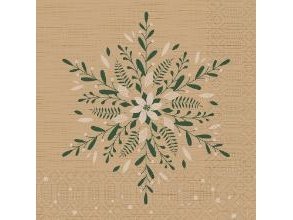 Serviet 24X24 Cm 3-Lag Natural Charm,20 Pk X 50 Stk