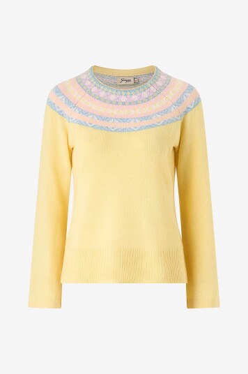 Jumperfabriken Pullover Vera Gul Jumperfabriken Pullover Vera Gul