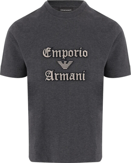 Emporio Armani Herre Topper Grå M,