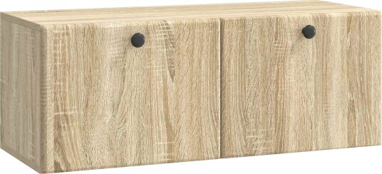Vegghengt TV skap 78,5 x 31 x 30 cm Sonoma eik Konstruert tre Vegghengt TV skap 78,5 x 31 x 30 cm Sonoma eik Konstruert tre