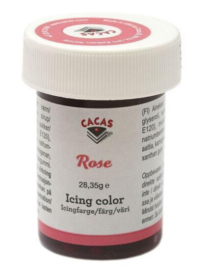 Cacas  Icing/konditorfarge rosa