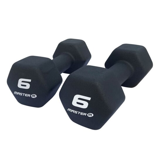 Master Fitness Neoprenhantlar i par, Hantlar Neoprene/Vinyl