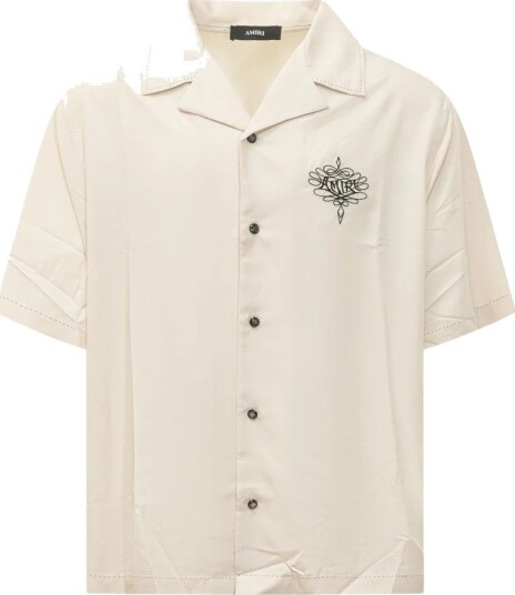 Amiri Herre Skjorter Beige M, Amiri Herre Skjorter Beige M,