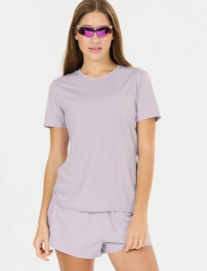 Endurance Nan W S/S Tee   Purple   42