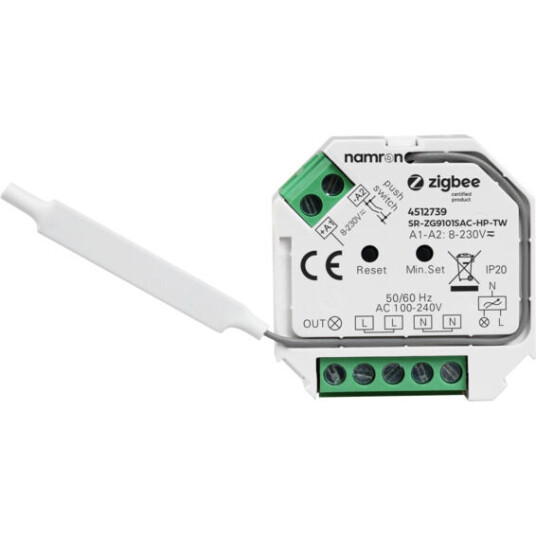 Namron Zigbee Tunable White Dimmer 400W - 4512739 Namron Zigbee Tunable White Dimmer 400W - 4512739