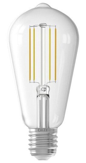 CALEX SMART LED KLAR RUSTIKK ST64 E27 7W