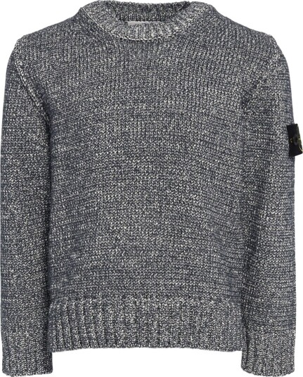 Stone Island Genser Strikk Navy Stone Island 12 år 152 Genser Blå