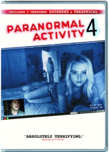 Paranormal Activity 4 DVD Paranormal Activity 4 DVD