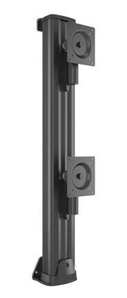 Multibrackets M mounting kit - dual vertical widescreen - for 2 LCD displays - HD VESA - black