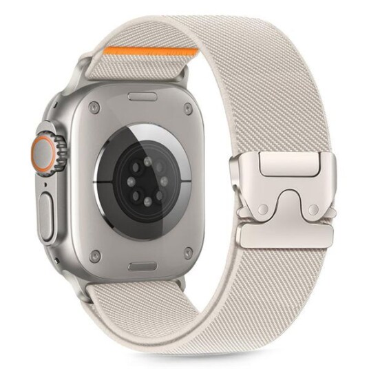 Tech Protect Nylonrem for Apple Watch 44/45/46/49mm Grå