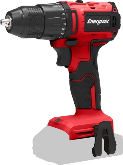 Energizer Batteridrevet Borskrutrekker 3DR030 (Uten Batteri Og Lader) 20 v, Børsteløs Motor